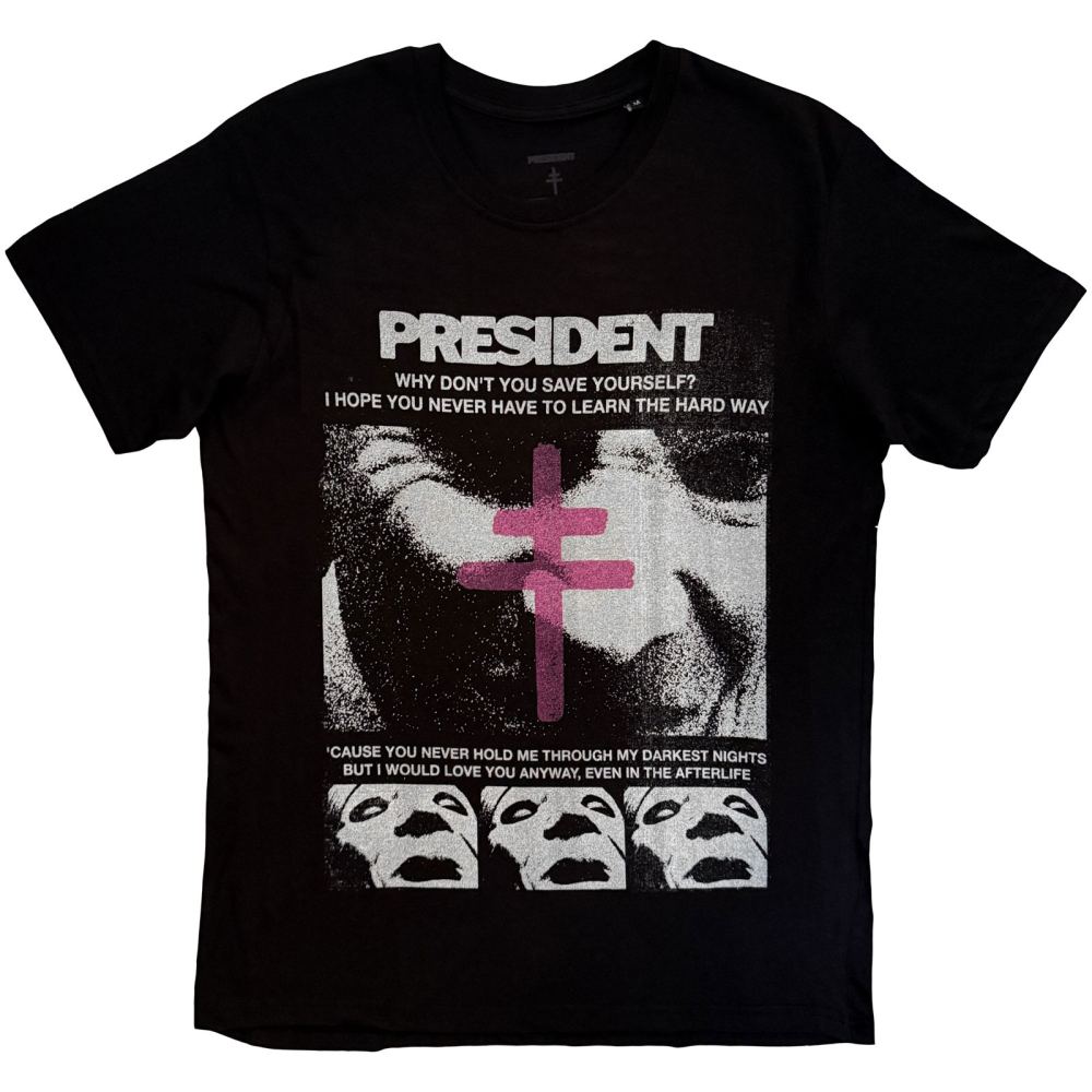 President - Conclave Mens Tshirt - Black